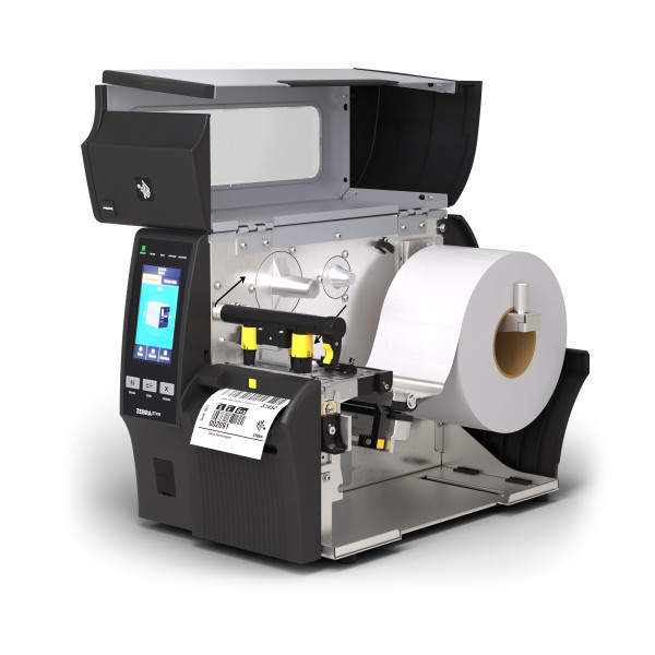 Linerless Zebra Drucker - ZT411 203 dpi - max. Druckbreite 104 mm - mit Cutter